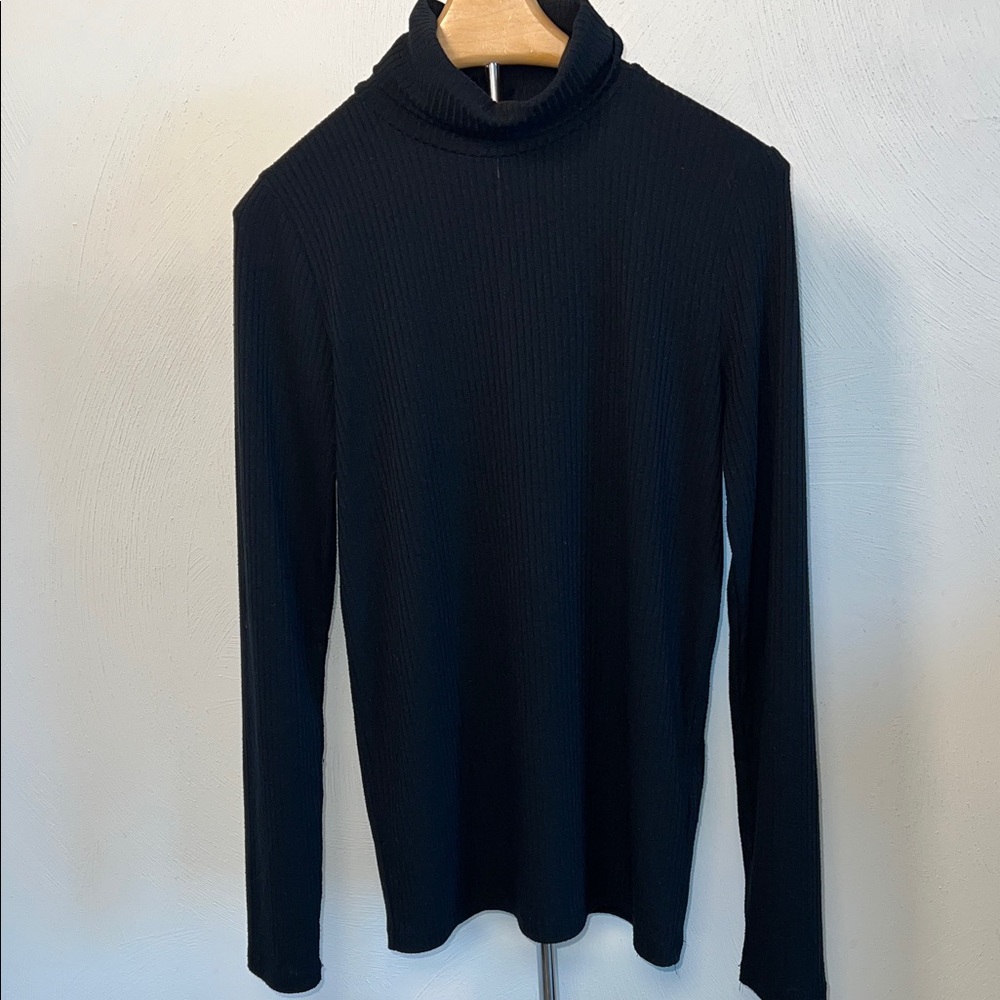 Madewell Black Turtleneck Sweater